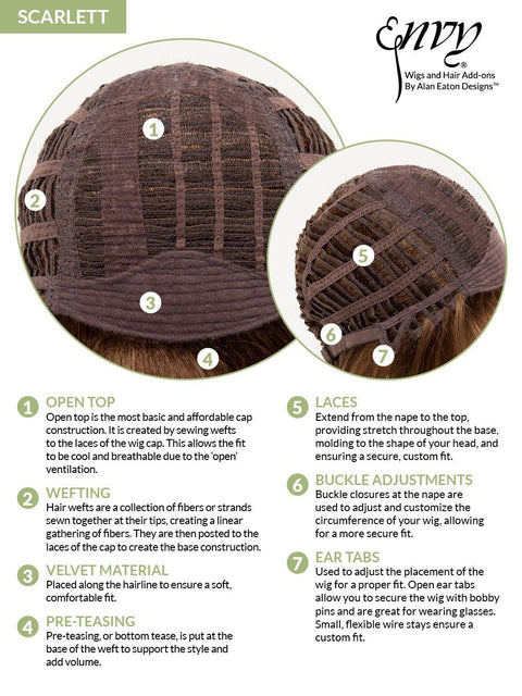 Scarlett Open Top Wig By Envy (Was Sorrel) - Valentine Wigs