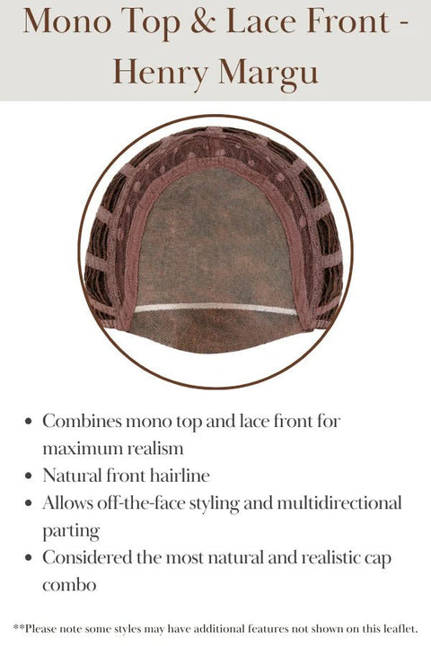 Sierra Monofilament/Hand - Tied Lace Front Wig By Henry Margu Naturally Yours - Valentine Wigs