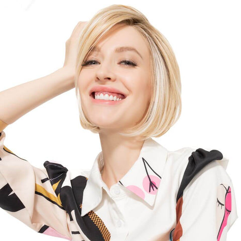 Smooth Cut Bob Monofilament Lace Front Wig By Look Fabulous TressAllure - Valentine Wigs