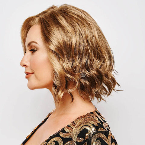 Soft And Subtle Petite Average Part Mono Lace Front Wig Gabor Collection - Valentine Wigs