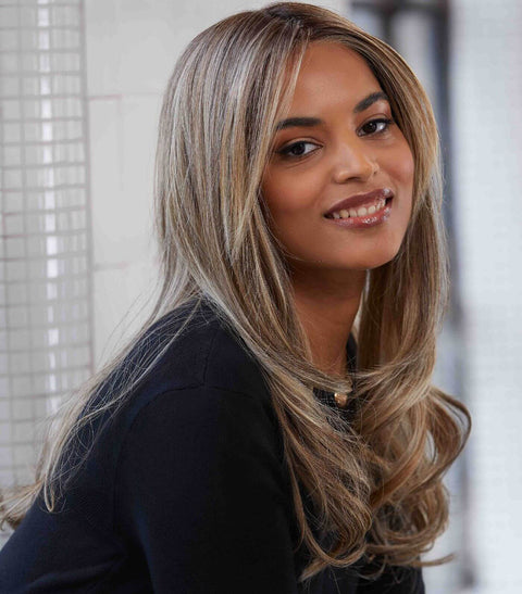 Soft Glam Mono Part Lace Front Wig by Natural Image Inspired - Valentine Wigs