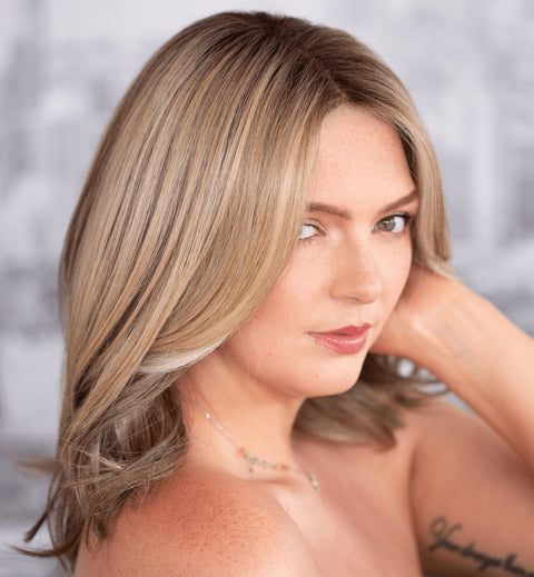 Sonia Petite Mono/Hand - Tied Lace Front Wig Petite Wig Company - Valentine Wigs