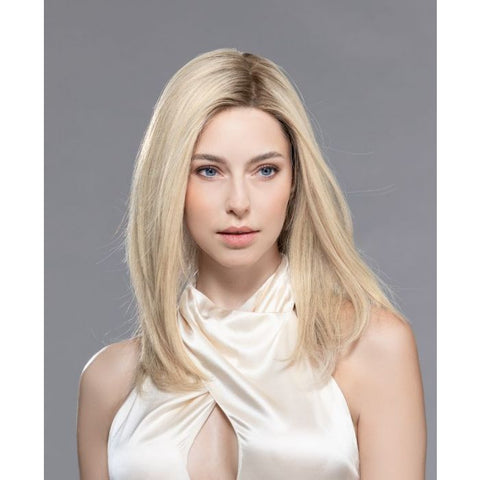Soprano Deluxe Mono/Hand - Tied Ext Lace Front Human Hair Wig Ellen Wille Stimulate - Valentine Wigs