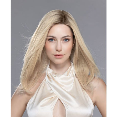 Soprano Deluxe Mono/Hand - Tied Ext Lace Front Human Hair Wig Ellen Wille Stimulate - Valentine Wigs
