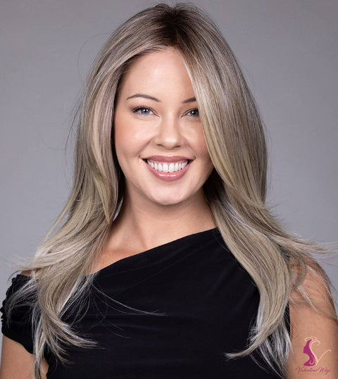 Spears Double Mono/Hand - Tied Ext Lace Front Wig Belle Tress Icons Collection - Valentine Wigs