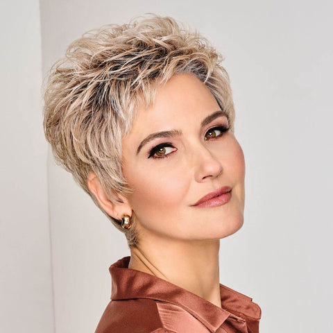 Straight Chic Petite Average Mono Crown Ext Lace Front Wig by Raquel Welch Wigs - Valentine Wigs