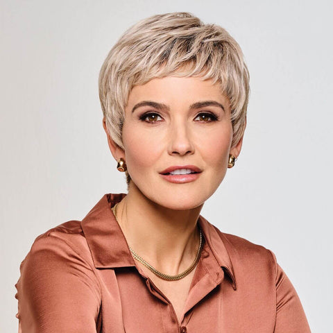 Straight Chic Petite Average Mono Crown Ext Lace Front Wig by Raquel Welch Wigs - Valentine Wigs