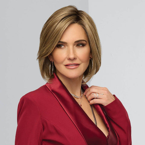 Straight Up With A Twist Elite Mono/Hand-Tied Ext Lace Front Wig by Raquel Welch Wigs - Valentine Wigs