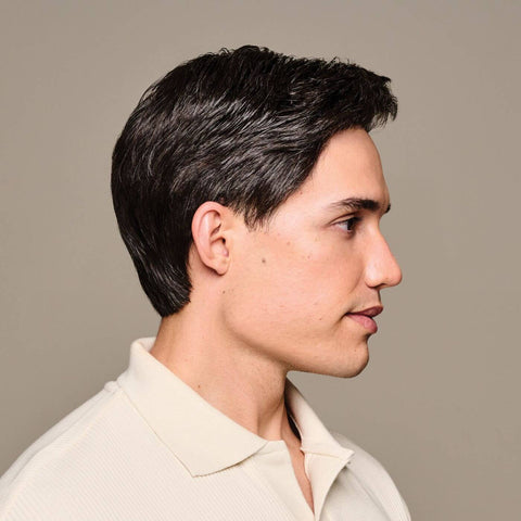 Style Elite Mono/Hand - Tied Lace Front Men's Wig By HIM - Valentine Wigs