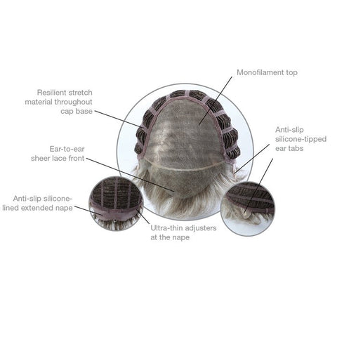 Style Lace Front Men's Wig By HIM - Valentine Wigs