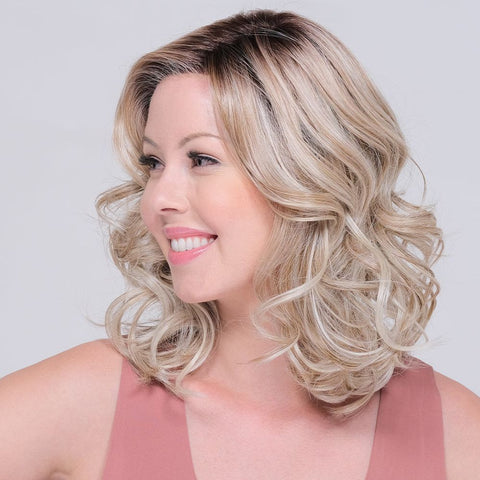 Summer Peach Part Mono Ext Lace Front Wig Belle Tress Café Collection - Valentine Wigs