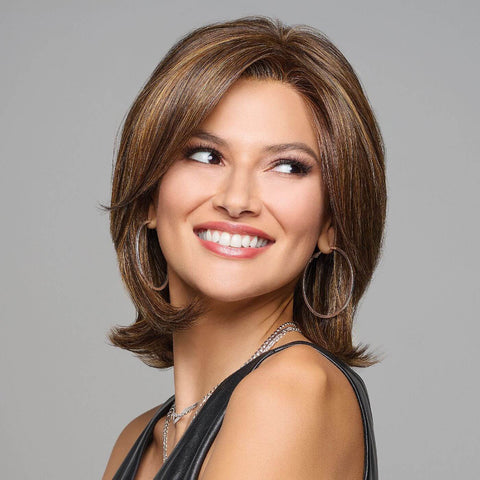 Take A Bow Part Mono Lace Front Wig by Raquel Welch Wigs Luxury Collection - Valentine Wigs