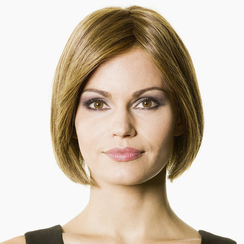 THE CHARMING Human Hair Blend Mono/Hand - Tied Lace Front Wig By Belle Madame - Valentine Wigs