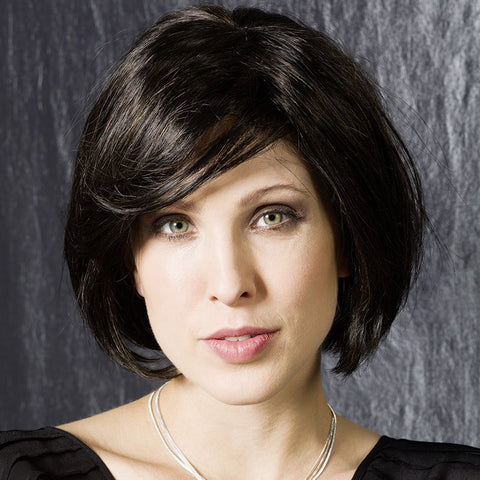 THE CHARMING Human Hair Blend Mono/Hand - Tied Lace Front Wig By Belle Madame - Valentine Wigs