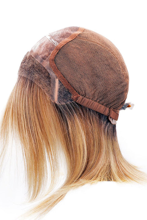 THE ELEGANT Human Hair Blend Mono/Hand - Tied Lace Front Wig By Belle Madame - Valentine Wigs