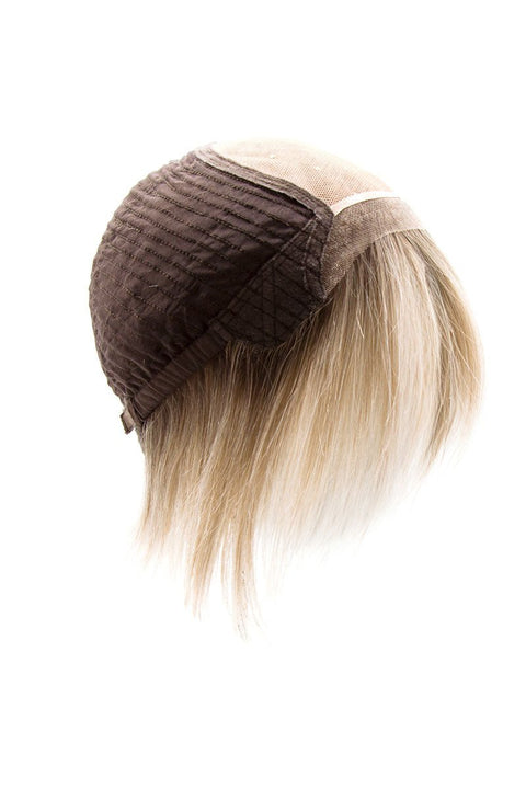 THE SPLENDID Petite Average Human Hair Blend Mono Wig By Belle Madame - Valentine Wigs