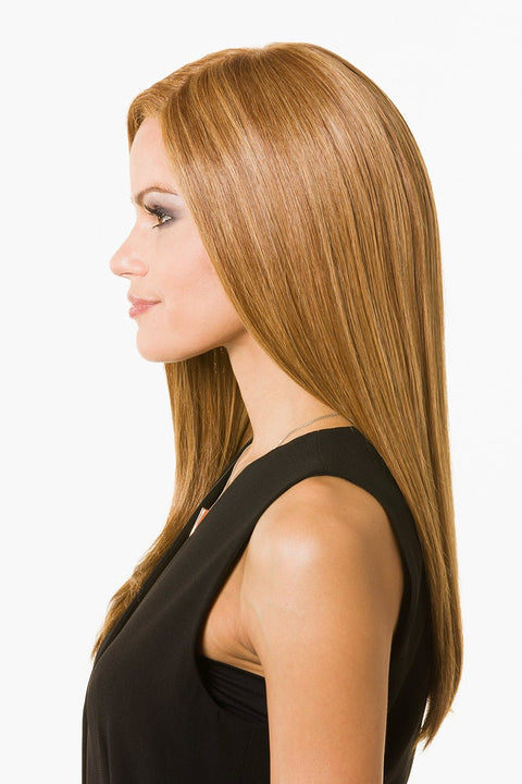 THE STARLET Petite Average Human Hair Blend Mono/Hand - Tied Lace Front Wig By Belle Madame - Valentine Wigs