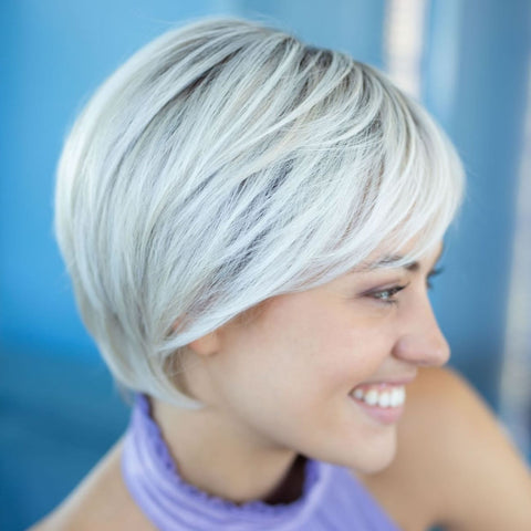 Toni Petite Mono/Hand - Tied Lace Front Wig Petite Wig Company - Valentine Wigs