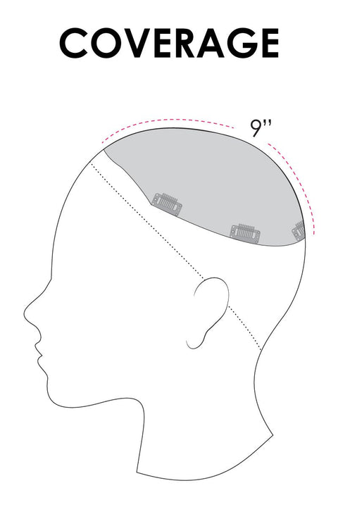 Top Style 12" Hair Topper By Jon Renau - Valentine Wigs