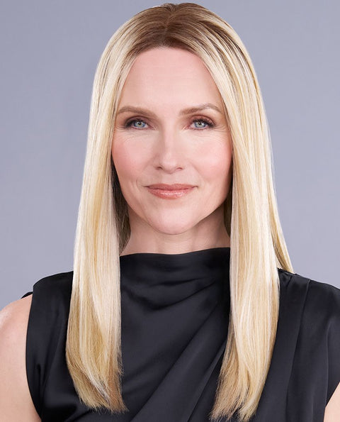 Top Trend Lace HD Straight 18" Hair Topper By Jon Renau - Valentine Wigs