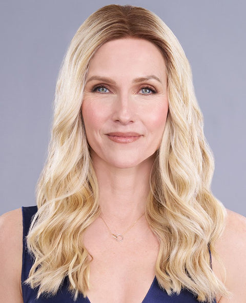 Top Trend Lace HD Wavy 18" Hair Topper By Jon Renau - Valentine Wigs