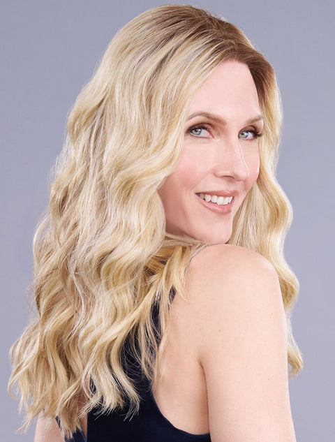 Top Trend Lace HD Wavy 18" Hair Topper By Jon Renau - Valentine Wigs