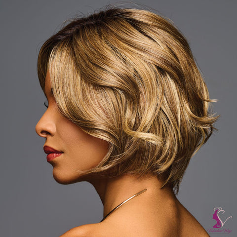 Trend Alert Luxury Hand - Tied Top Lace Front Wig Gabor Collection Designer Series - Valentine Wigs