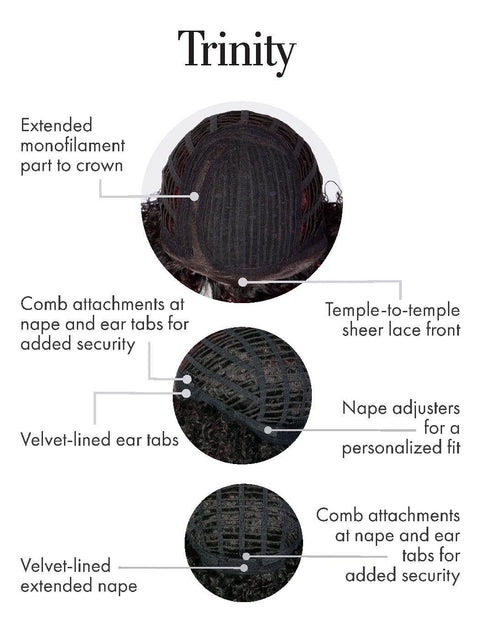 Trinity Part Mono Ext Lace Front Wig From Kim Kimble - Valentine Wigs