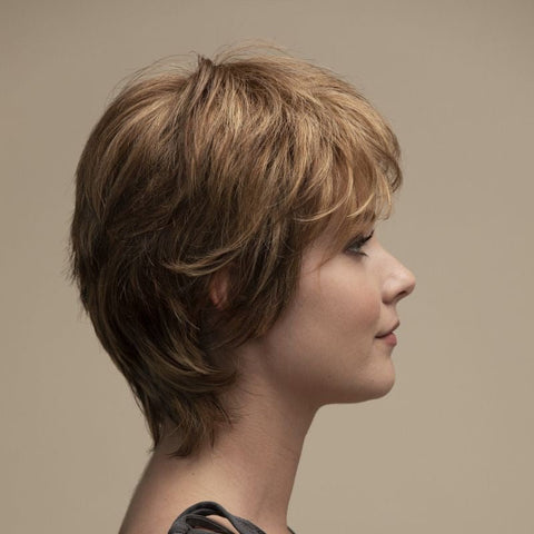 Twiggy Mono/Hand - Tied Lace Front Wig Feather Premier Collection by Dimples - Valentine Wigs