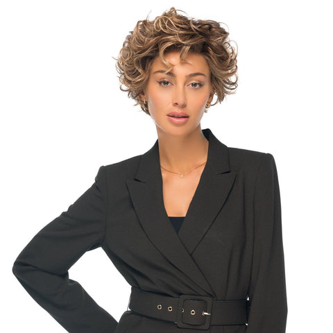 Twisted Pixie Mono Top Lace Front Wig By TressAllure Look Fabulous - Valentine Wigs