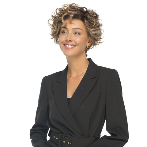 Twisted Pixie Mono Top Lace Front Wig By TressAllure Look Fabulous - Valentine Wigs