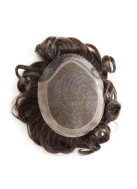 Universal Medium Human Hair Toupee by Gisela Mayer Menline - Valentine Wigs