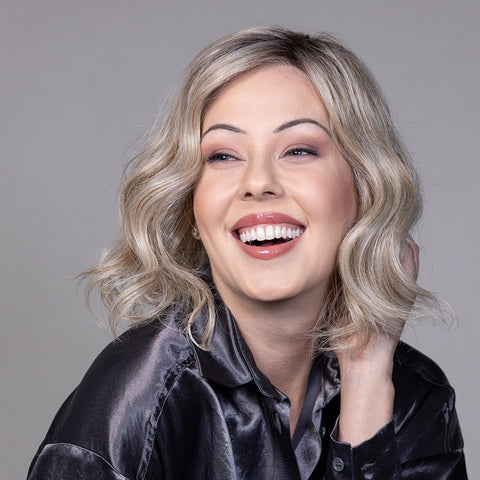 Vienna Roast E Part Mono Ext Lace Front Wig Belle Tress Café Collection - Valentine Wigs