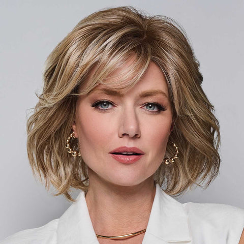 Waves and Raves Mono/Hand - Tied Ext Lace Front Wig Raquel Welch FeatherLite Collection - Valentine Wigs