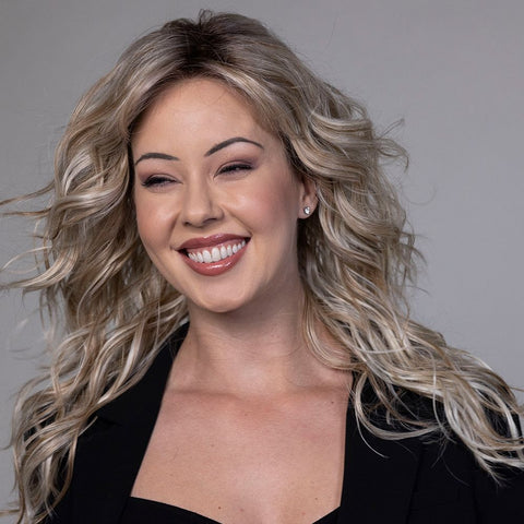 Westwood Mono/Hand - Tied Ext Lace Front Wig Belle Tress Lux SE Collection - Valentine Wigs