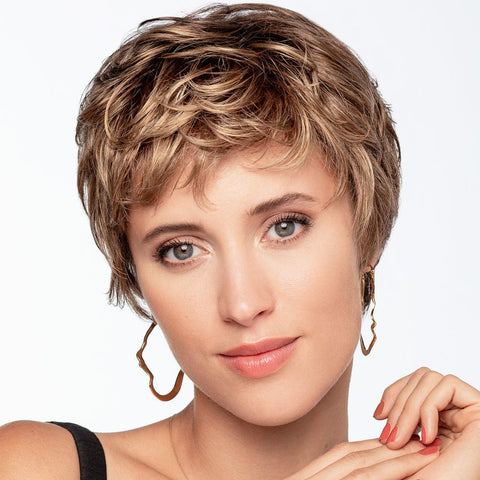 Zara Lace Special Part Mono Lace Front Wig Gisela Mayer Style Book Short Collection - Valentine Wigs