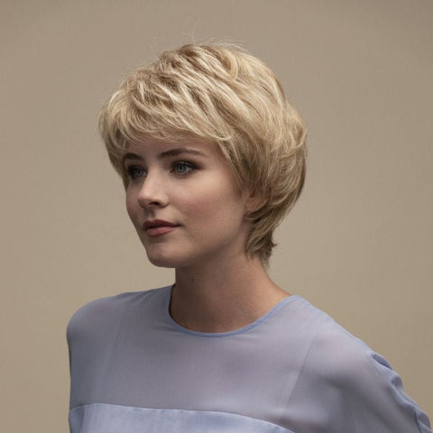 Zara Mono/Hand - Tied Lace Front Wig Feather Premier Collection by Dimples - Valentine Wigs