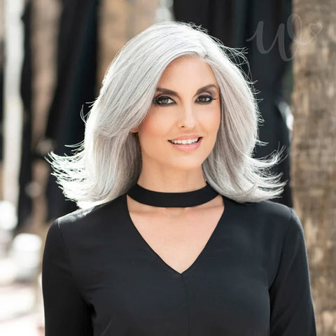 Zoey Human Hair Blend Mono Top Lace Front Ladies Wig By Envy - Valentine Wigs