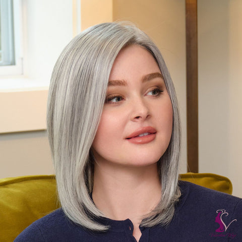 Zoey Human Hair Blend Mono/Hand-Tied Lace Front Wig By Envy - Valentine Wigs