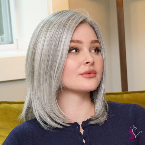 Zoey Human Hair Blend Mono/Hand-Tied Lace Front Wig By Envy - Valentine Wigs