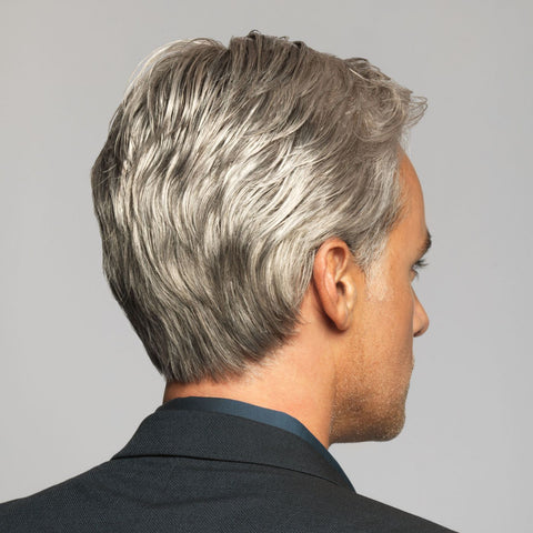 Classic Mono/Hand - Tied Lace Front Men's Wig By HIM - Valentine Wigs