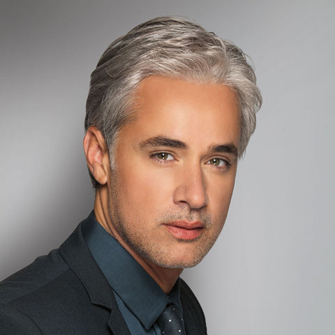 Classic Mono/Hand - Tied Lace Front Men's Wig By HIM - Valentine Wigs