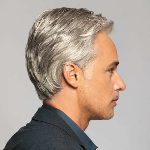 Classic Mono/Hand - Tied Lace Front Men's Wig By HIM - Valentine Wigs