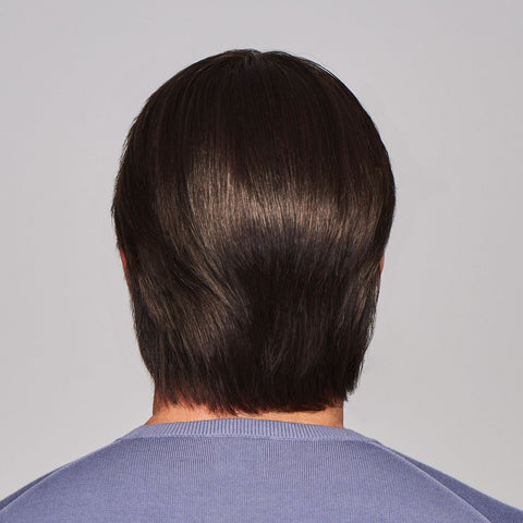 Sharp Mono/Hand - Tied Lace Front Men's Wig By HIM - Valentine Wigs