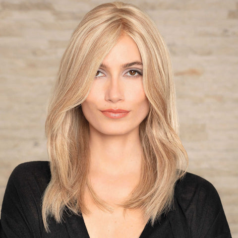 Sympathy Human Hair Mono Lace Large Deluxe Wig by Gisela Mayer - Valentine Wigs